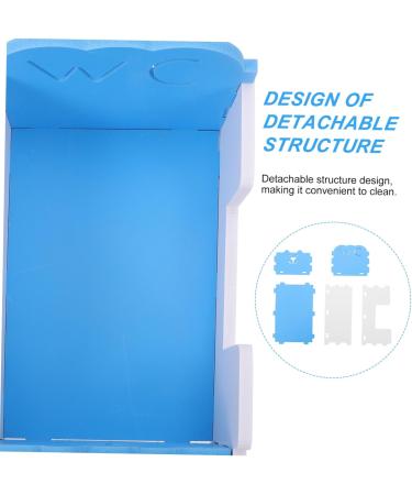 HAPINARY 1pc Hamster Toilet Trash Can Chinchilla Toilet Hamster Litter Toilet Small Pet Supply PVC 15x10cm Blue - Buy Online on SooperMarket.com