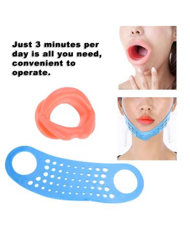 Face Sleeping Hammock & Silicone Lip Exerciser - Chin & Cheek Slimmer Anti-Wrinkle Tool for International Shipping - Buy Online on SooperMarket.com