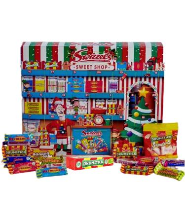 Swizzels Sweets Advent Calendar 2023 - Retro sweets advent calendar | Countdown to Christmas selections sweets | Gluten Free Advent Calendar for Kids Men Women with gift tag 220 g (swizzels advent) - Buy Online on SooperMarket.com
