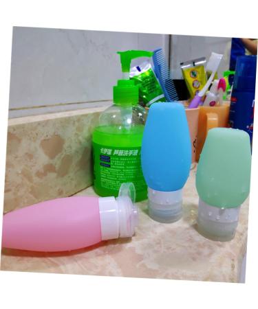 Didiseaon Set Small Travel Bottle Shampoo Tubes Refillable Bottle Container Silicone Makeup Bottle Travel Accessories Cosmetic Travel Containers Green Suit Disposable Silicone Tube 10.00X6.60X6.00CM As Shown - Buy Online on SooperMarket.com