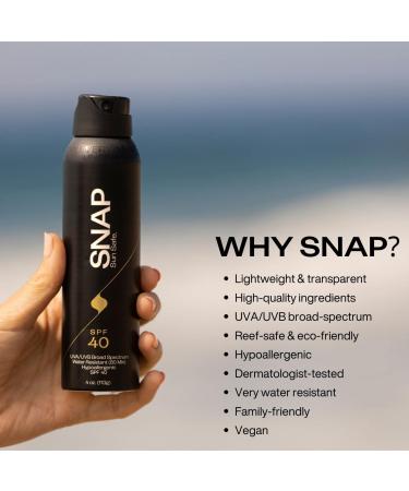 Buy SNAP Wellness Everyday Sunscreen SPF 40 - UVA/UVB Protection Alcohol-Free Vitamin E Water-Resistant Body & Face Sunscreen for Daily Use - International Shipping Available - Buy Online on SooperMarket.com