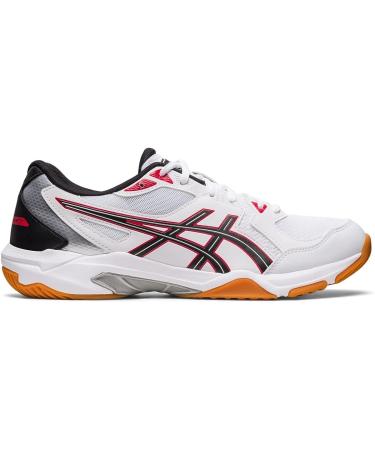 ASICS Men's Gel-Rocket 10 Court Shoes 10.5 - White/Classic Red - Buy Online on SooperMarket.com
