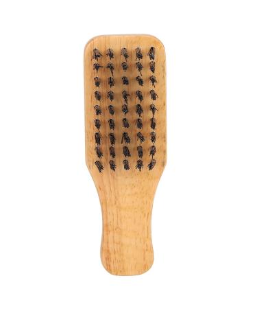 3-Part Wood Beard Brush | Double-Sided Soft & Hard Bristles for Grooming & Styling - Essential for Home & Salon - Buy Online on SooperMarket.com