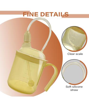 Beakers for Elderly 300ml Spill Proof Adult Sippy Cup with Scale 3-in-1 Dysphagia Cups with Straw and Handle Adult Drinking Cup for Elderly Disabled Patient Maternity Kids Adult Sippy Cup - Buy Online on SooperMarket.com