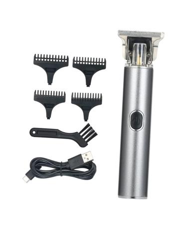 FRCOLOR Husband 1 Set Special Carving Clippers Hubby Husband Electric Push Shears Oil Head Clipper Man Electric Leg Electric Men Trimmer USB Clipper Portapotty 14.7X2.4X2.4cm Silver