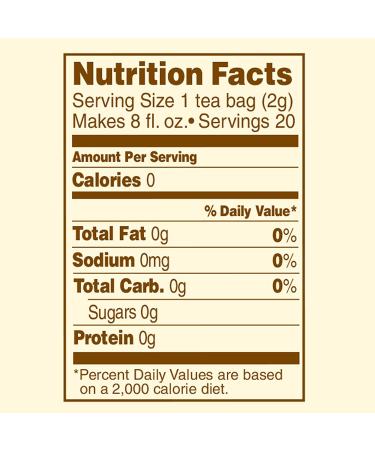 Celestial Seasonings Red Zinger Herbal Tea - Caffeine Free, 20 Bags (1.7 oz) - Buy Online on SooperMarket.com