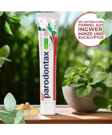 Parodontax Herbal Fresh Toothpaste for Bleeding Gums 75ml (Pack of 12) & Celexqua Toothbrush Cap - Best for Oral Care | International Shipping - Buy Online on SooperMarket.com