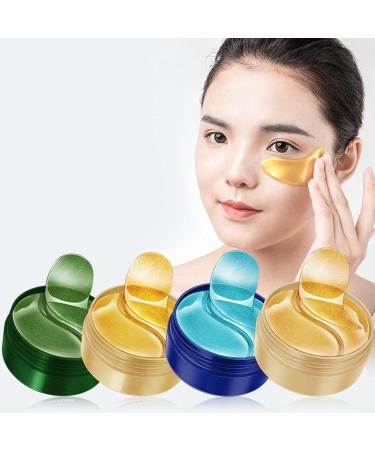 Lewpox Eye Mask - Anti-Aging Collagen Pads | 60 Moisturizing Eye Masks for Dark Circles & Puffiness - Buy Online on SooperMarket.com