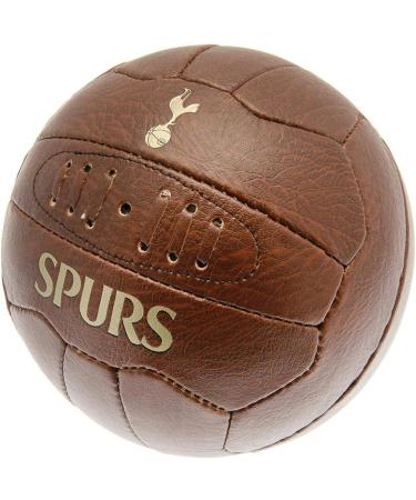 Tottenham Hotspur FC Heritage Football 5 - Brown/Gold | Official Team Merchandise - Buy Online on SooperMarket.com
