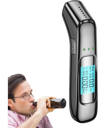 Digital Alcohol Tester LED Display Drunk Driving Tester Breathalyzer Tester Highly Accurate Alcohol Blower Tester for Party Driver Personal & Professional Use - Buy Online on SooperMarket.com