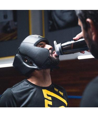 Everlast Everfresh Head Gear Black - Ultimate Protection for Boxing and MMA - Buy Online on SooperMarket.com