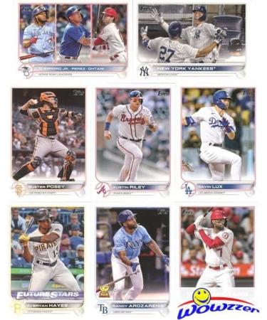 2022 Topps Baseball Complete 668 Card Factory Set | (5) Exclusive Foilboards #/390 | Series 1 & 2 Rookies Julio Rodriguez, Bobby Witt Jr & More - Buy Online on SooperMarket.com