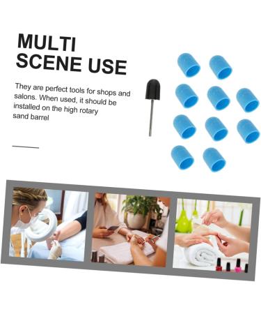Mikinona 3 Sets Nail Art Polishing Caps Electric Nail File Accessory Drill Bits Manicure Pedicure Sanding Caps Nail Art Mmxmm Sanding Bands - Buy Online on SooperMarket.com