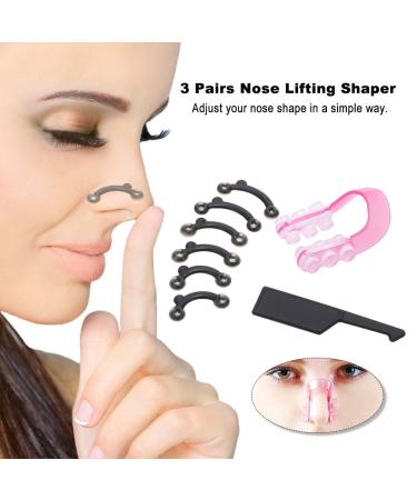 Nose Up Lifting Clip - 3 Pairs Invisible Nose Shaper & Straightener | Perfect Bridge Corrector | Shop Internationally - Buy Online on SooperMarket.com