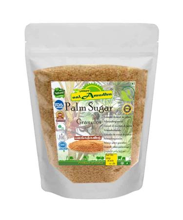 nalAmudhu Panam Kalkandu | Palm Sugar Granules | 100% Pure & Authentic | Low Glycemic Unrefined Natural Sweetener-454g