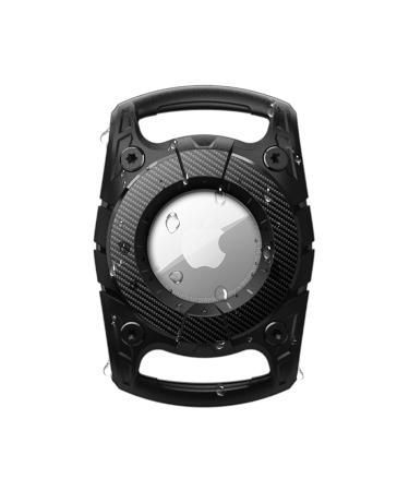 OneOnta Airtag dog - Airtag dog collar - Airtag pendant dog - Apple day air collar dog - Airtag case dog waterproof (width 2.5cm) black