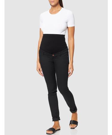 Mamalicious Women's Mljuliane Slim Maternity Jeans in Black - Size 28 - Buy Online on SooperMarket.com