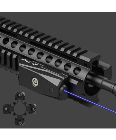 Votatu P4L-B Blue Laser Sight | Picatinny Rifle Laser with Strobe | USB Rechargeable - Buy Online on SooperMarket.com