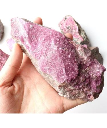Meditation Home Natural Rough Gemstone raw Crystal Powder Cobalt Calcite Mineral Meditation Home (Size : 350-400g) - Buy Online on SooperMarket.com