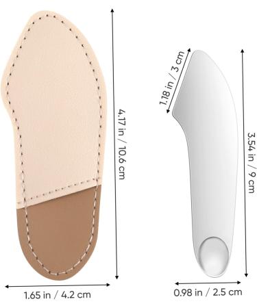 HAPINARY Makeup Mixing Palette Cosmetic Makeup Spatula Makeup Plate Spatula Cosmetic Mixer Stainless Steel - Buy Online on SooperMarket.com