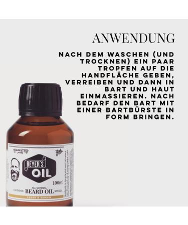 Beyer's Oil Beard Oil Cedar & Sandal XXL 100ml | 100% Natural Beard Care for Soft & Smooth Beards - Buy Online on SooperMarket.com