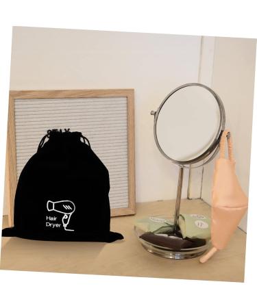 Baluue 1pc Hair Dryer Storage Bag Hair Dryer Sack Gym Holder Drawstring Bag Hair Dryer Hotel Bag Flannel - Buy Online on SooperMarket.com