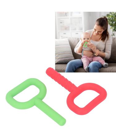2 Pack D Letter Chew Toys | Silicone Teething Toys for Autism ADHD & Sensory Needs - International Shipping - Buy Online on SooperMarket.com