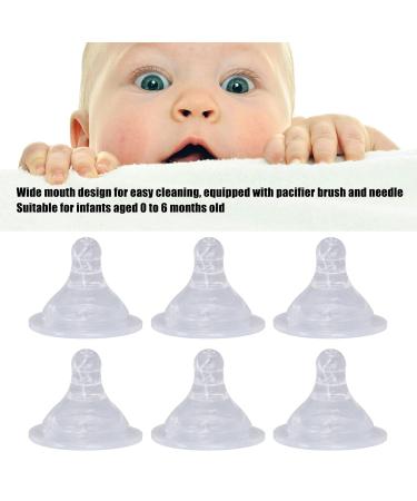 Buy Silicone Newborn Pacifiers - 10 Pack Infant Feeding Nipples for 0-6 Months | Shop Internationally - Buy Online on SooperMarket.com