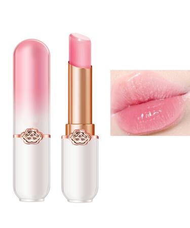 Tongyend Peach Lip Balm Tinted Lip Balm Color Changing Lipstick Lip Oil Lip Tint Lipsticks For Women Long Lasting Moisturizing Waterproof Plumping Lip Glossier Lip Care