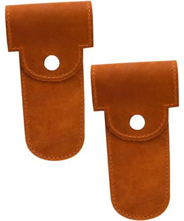 Angoily Leather Razor Case - 8 Stk Men's Razor Accessories & Protective Storage Bag - Buy Online on SooperMarket.com