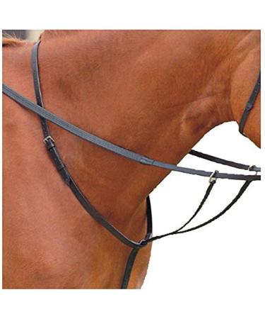 Kincade Leather Running Martingale Black Brown Pony - Buy Online on SooperMarket.com