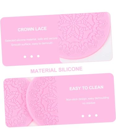 MAGICLULU 4 Pcs Silicone Chocolate Mold Silicone Molds Cajas para Cupcakes Fondant Cake Molds De para Gelatinas Flower Cake Mold Jelly Baking Fondant Lace Mat Cake Mat Household Silica Gel 12X12X0.5CMx2pcs - Buy Online on SooperMarket.com