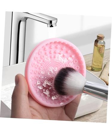 Beavorty 5pcs Makeup Brush Cleaning Box makeup brush cleaner machine makeup brush dry sponge makeup brush cleaner brush bowl brush cleaning mat carpet foldable Silica gel - Buy Online on SooperMarket.com