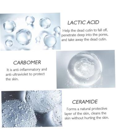 Facial Mousse Exfoliating Peeling Gel - Deep Clean & Moisturizing Face Scrub for All Skin Types - 60ML - Buy Online on SooperMarket.com