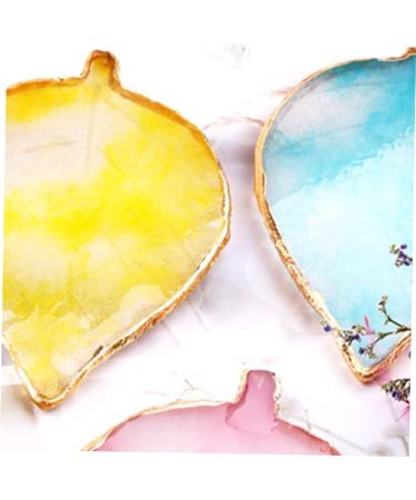 minkissy Nail Art Painting Gel Palette Nail Art Polish Holder Manicure Palette Resin Makeup Palette Manicure Nail Palette Nail Art Display Color Display Plate Resin Palette Cosmetic Tool 9.5*8*1cm - Buy Online on SooperMarket.com