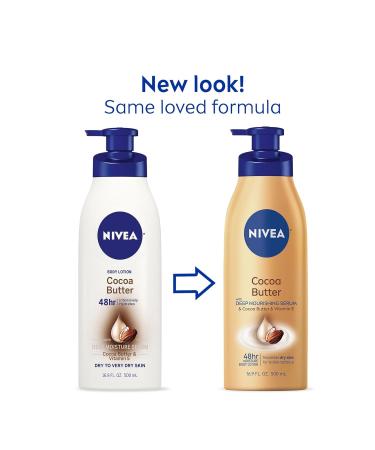 NIVEA Cocoa Butter Body Lotion 16.9 fl. oz. (Pack of 4) - Moisturizing and Nourishing Formula - Buy Online on SooperMarket.com
