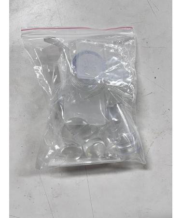 EBANKU Clear Nail Stamper Set with Scrapers - 3 Silicone Jelly Stampers, 3 Replaceable Heads - Manicure Tools - Buy Online on SooperMarket.com