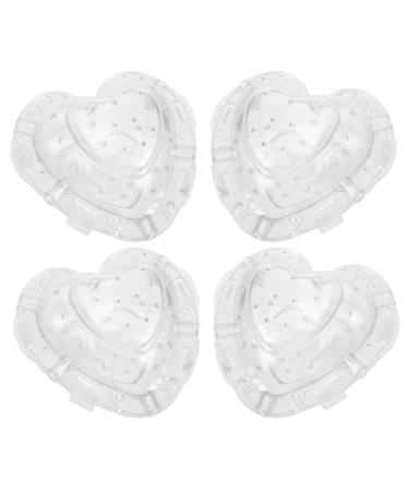 COHEALI 4pcs Heart Strawberry Mold Specialty Tools Strawberry Shaping Heart Shaped Fruit Mold Pp