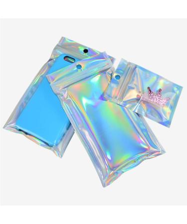 100PCS Ziplock For Party Foil Resealable Food Aluminum Bags Pouch Storage Kitchen Dining & Bar Bathroom Cleaning Wipes (Multicolor One Size) Multicolor One Size - Buy Online on SooperMarket.com