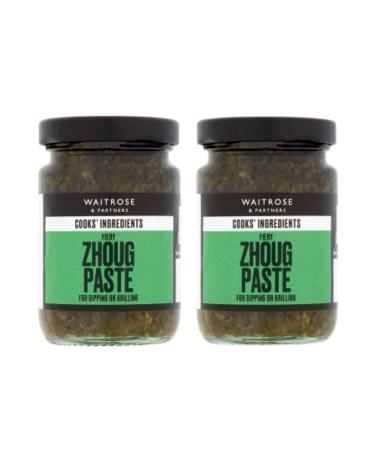 Cooks' Ingredients Zhoug Paste - for Dips Grills Falafel or Houmous | 2 x 95g