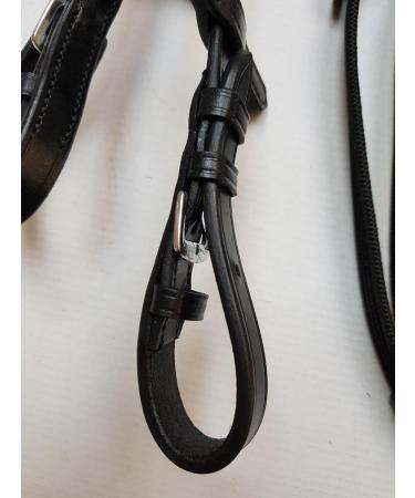 Buy Nilo Bridle Horse Hanna (Full) - Rhinestone Head Straps & Reins - High-Quality Black Bridle for Warmbloods - Buy Online on SooperMarket.com