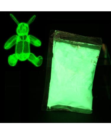 Fluorescent powder 100 g Professional luminescence pigment phosphorescent color photoluminescence non -toxic aluminum strontium aluminum neon lights dark pigment nights (01)