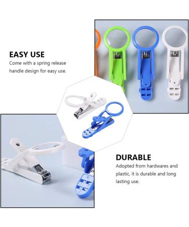 POPETPOP Pet Nail Cutters 2pcs Magnifying Glass Nail Scissors Mutitool s Nail Art Tools Manicure Tools Nail Trimmers Nail Small Dog Nail Clipper Hamster Abs Puppy Elder Clippers - Buy Online on SooperMarket.com