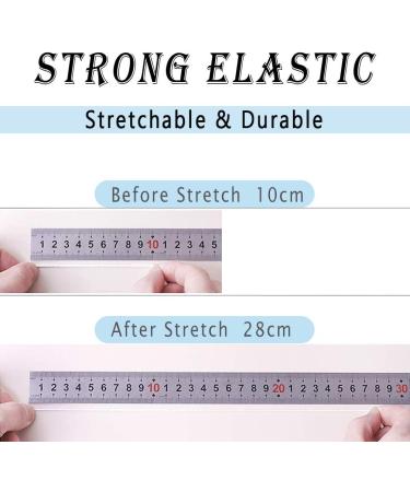 30 Yards 1/8 inch Elastic String for Masks - Soft Elastic Cord for DIY Crafts and Sewing - Buy Online on SooperMarket.com