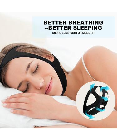 Anti-Snoring Chin Strap for CPAP Users - Effective Solution for Men and Women to Reduce Snoring and Achieve Peaceful Sleep - Buy Online on SooperMarket.com