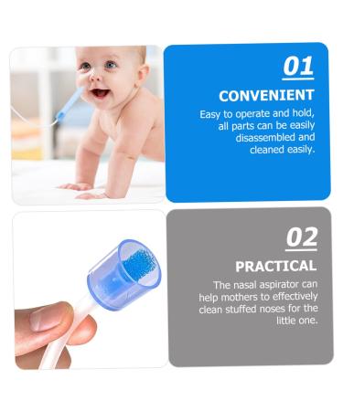 Toyvian Nasal Aspirator Filter Cotton - 40pcs | Suction Plates for Toddlers | Nose Sucker Cleaner - Replacement Sponge - Buy Online on SooperMarket.com