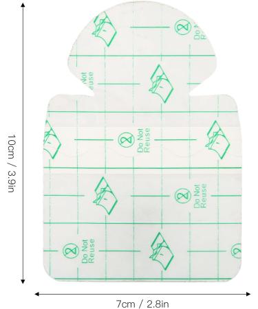 20pcs Heel Tape Sticker Moleskin Blister Plasters for Feet Foot Care Tape Patches Waterproof Foam Blister Sticker Moleskin Pads Strong Viscosity Invisible Blister Bandage 20 Pcs - Buy Online on SooperMarket.com