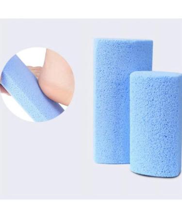 Foam Glass Callus Remover Pumice Stone Dead Skin Removal Soften Feet Portable Design for Professional Foot Care with Hygienic Foot Exfoliation Tool (Blue) - Buy Online on SooperMarket.com
