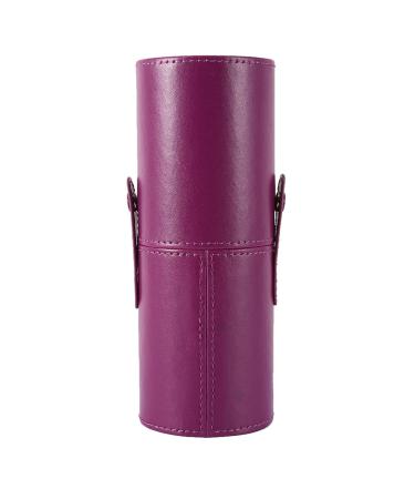 Zetiling Portable Travel Makeup Brush Holder Case - Lightweight PU Leather Compact & Easy to Carry for Makeup and Nail Brushes - Buy Online on SooperMarket.com