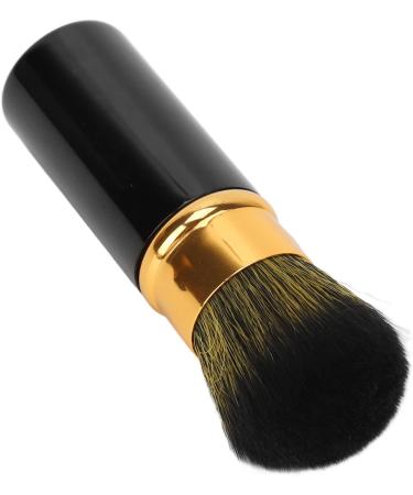 Verdant Touch Retractable Blush Brush Retractable Makeup Brush Portable Soft Hair Loose Powder Brush for Makeup Artist Black - Buy Online on SooperMarket.com